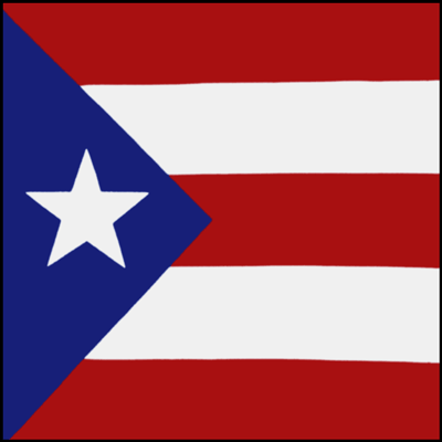 Cuba FLAG Bandana - Single Piece 22x22