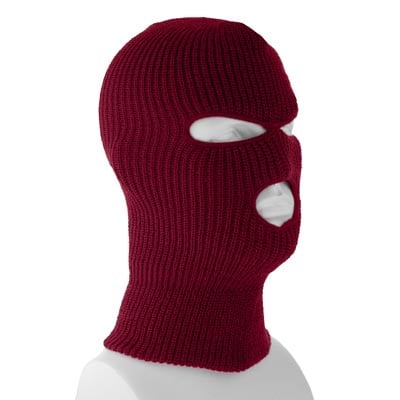 Superstretch Red Full Face Ski Mask - Dozen Packed - Made ...