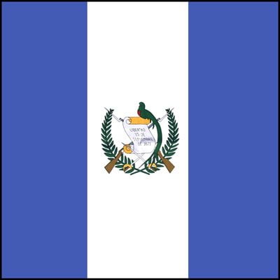 Guatemala Flag - Dozen Packed 22x22 - 100% Cotton