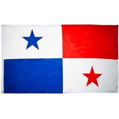 144 Panama Flag 3ft x 5ft Polyester - Case - 12 Dozen - Imported