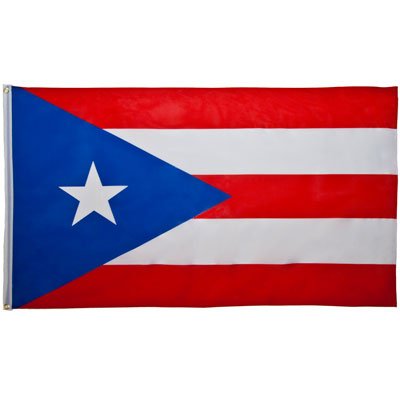 144 Puerto Rico Flag - 3ft x 5ft Polyester - Case - 12 Dozen - Imported