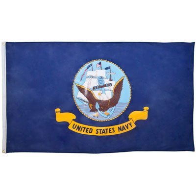 12pcs U S Navy Flag - 3ft x 5ft Polyester - Dozen Pack - Imported
