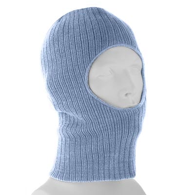 1pc Light Blue One Hole Thinsulate Facemask - Single 1pc - Made in USA