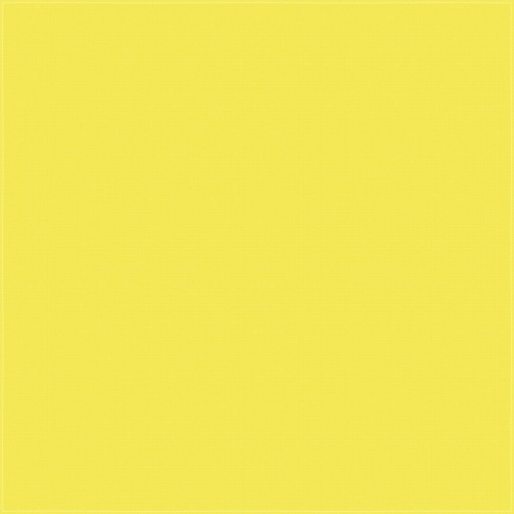 12pcs Yellow Solid Color Bandana 14x14 Inches 100% Cotton
