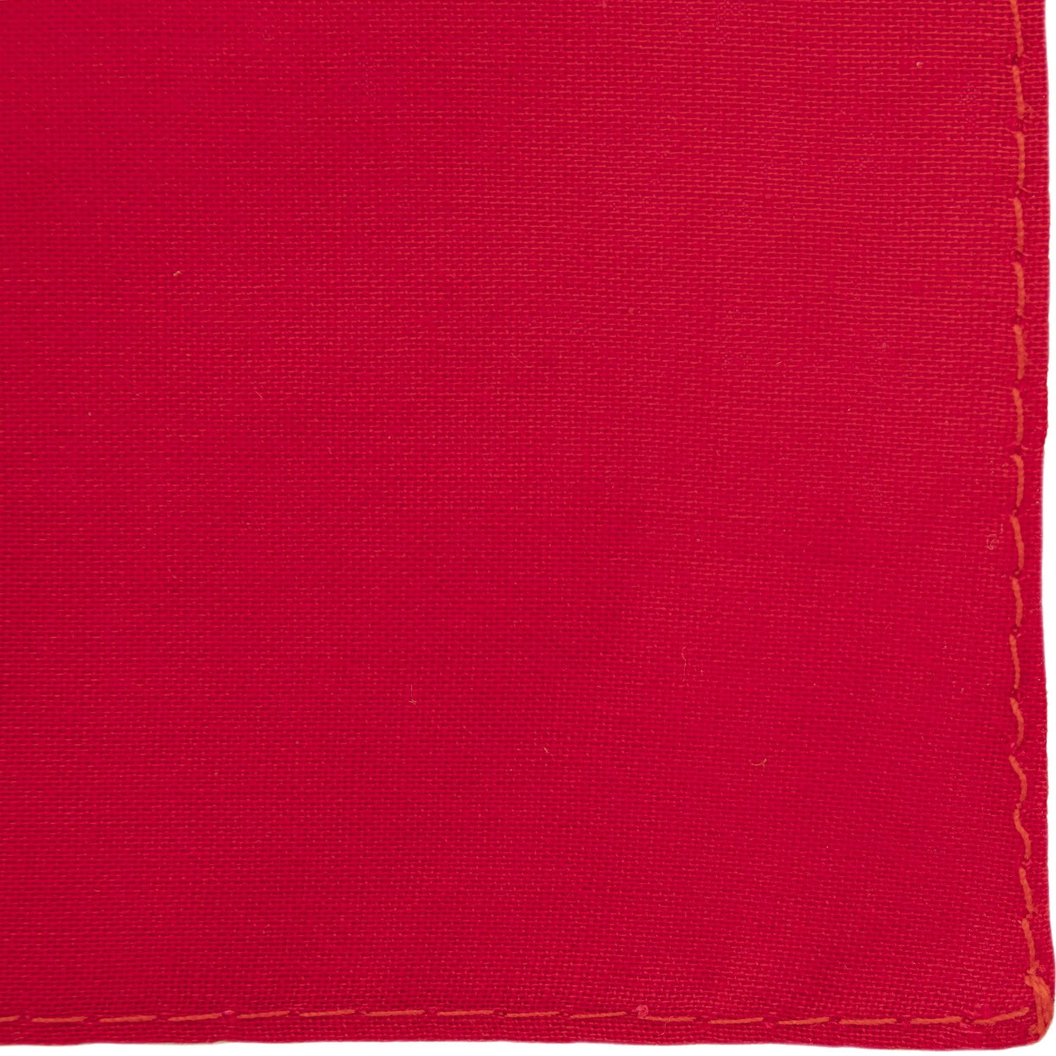 1pc Red Solid Color Bandana 14x14 Inches 100% Cotton