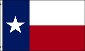1pc Texas 3ft x 5ft Polyester - Single 1pc - Imported