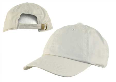12pcs Putty Plain Baseball Caps Low Profile - Unconstructed - Adjustable Clasp - 100% Cotton - Stone Washed - Bulk by the Dozen - Wholesale