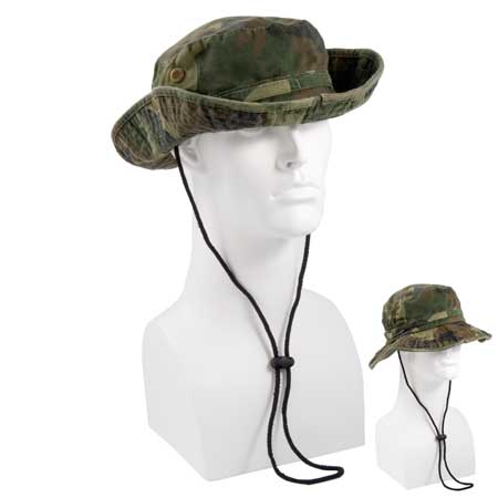1pc Army Camouflage Safari Boonie Hat - Single Piece