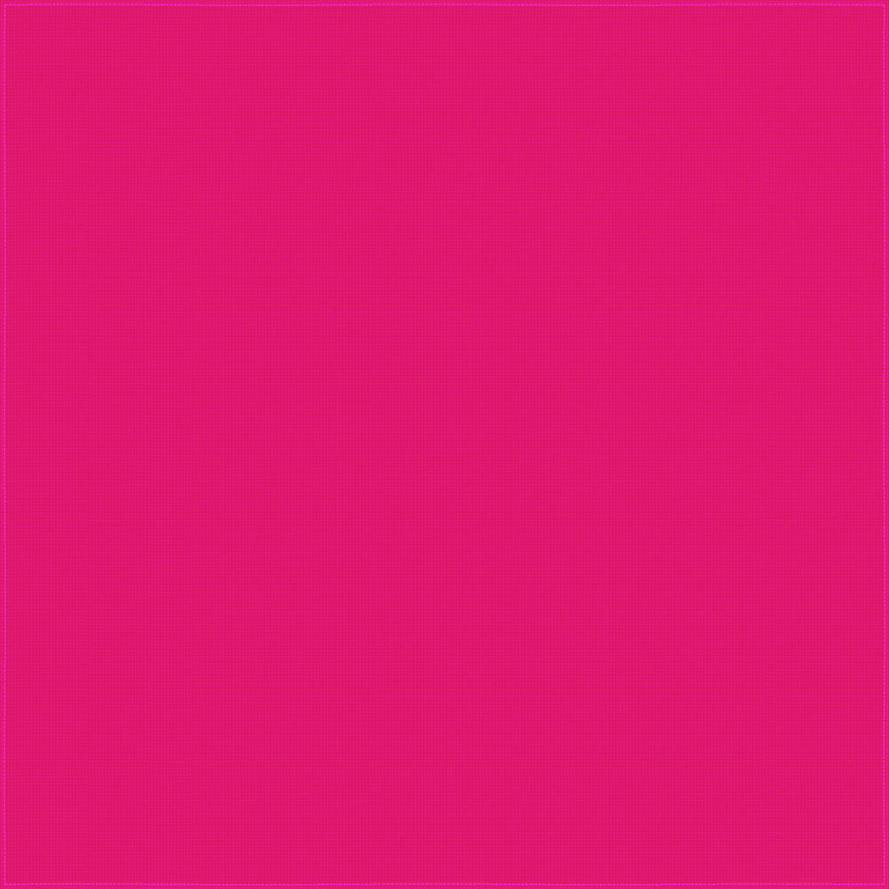 1pc Hot Pink Solid Handkerchief - Single 1pc 14x14