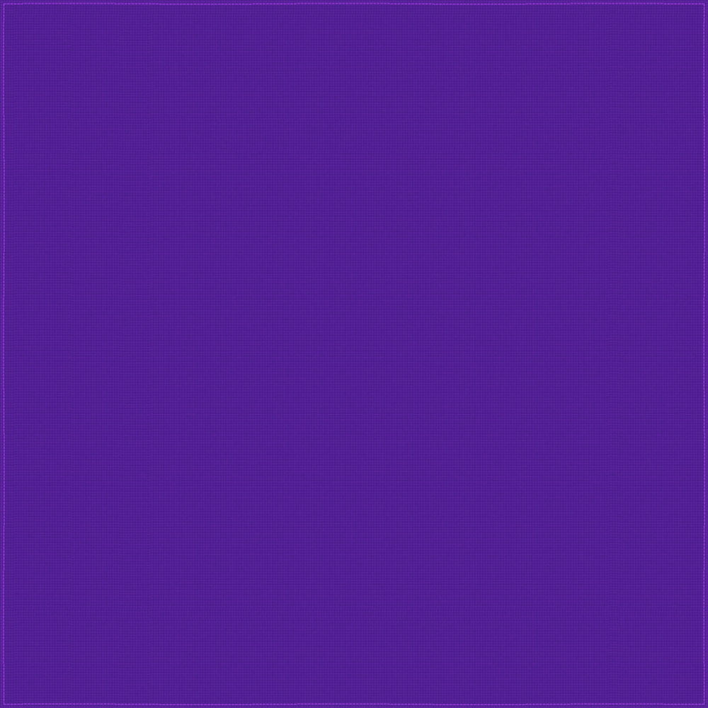 12pcs Purple Solid Handkerchiefs - Dozen Packed 14x14
