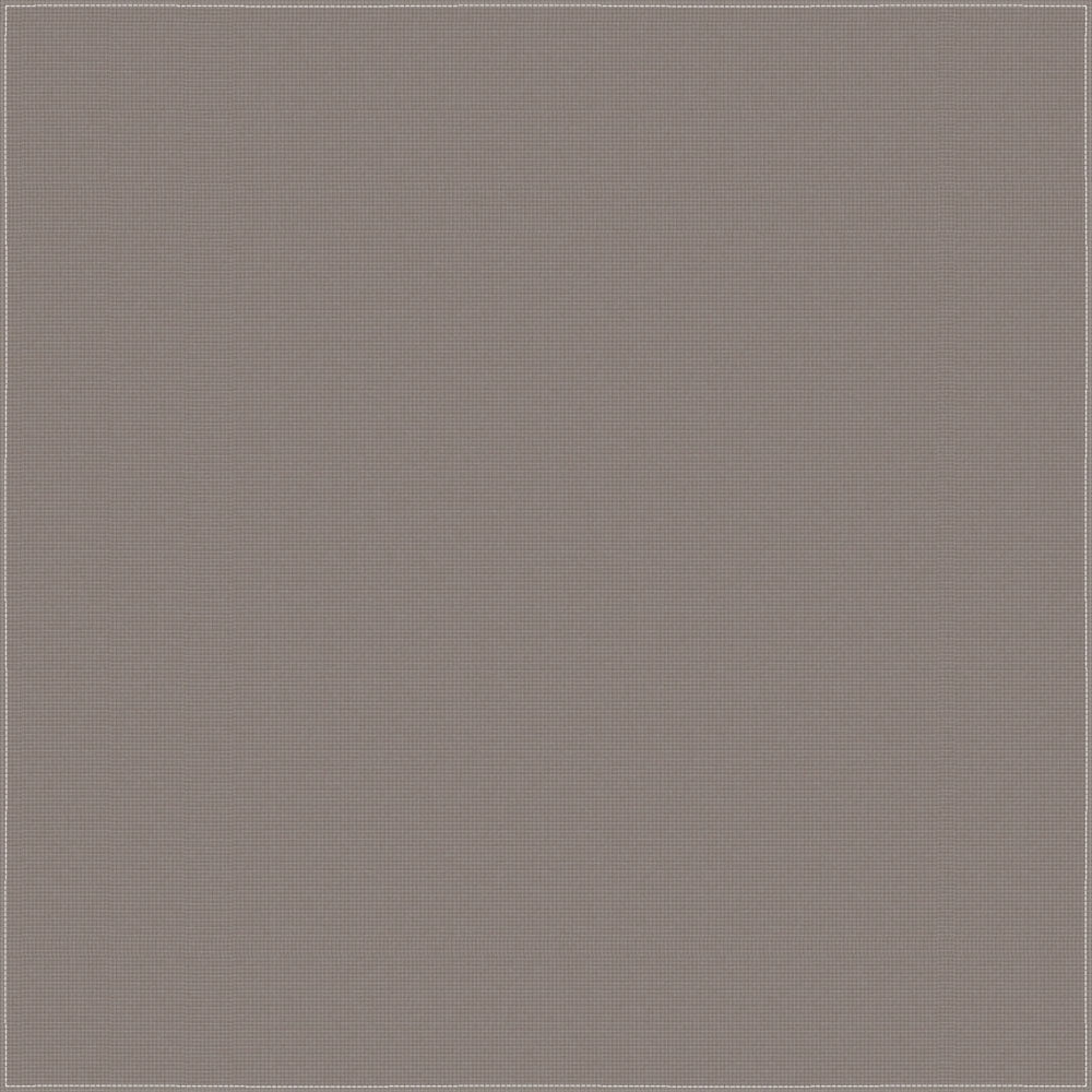 1pc Grey Solid Color Handkerchief - Single 1pc 14x14
