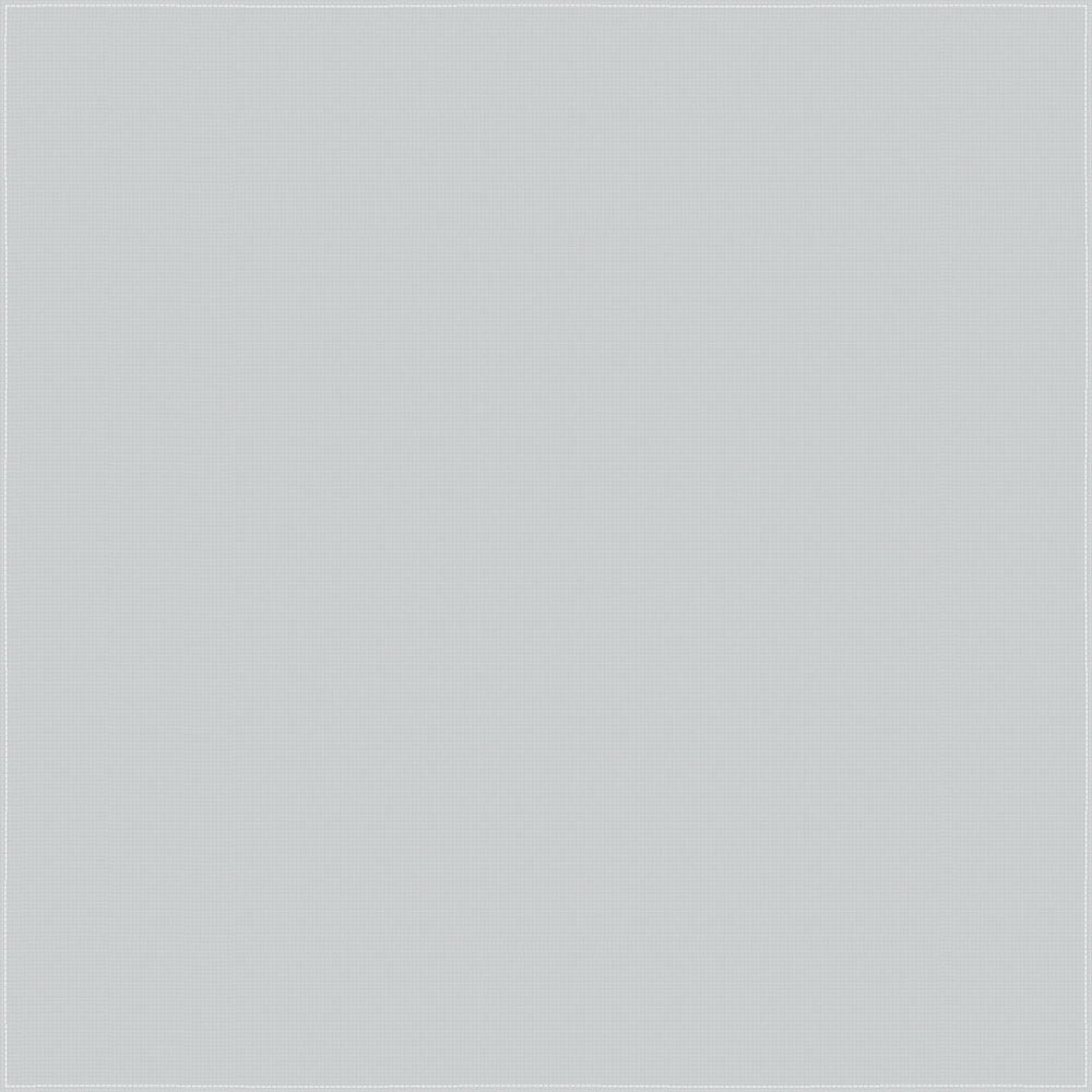 1pc Light Grey Solid Color Handkerchief - Single 1pc 14x14