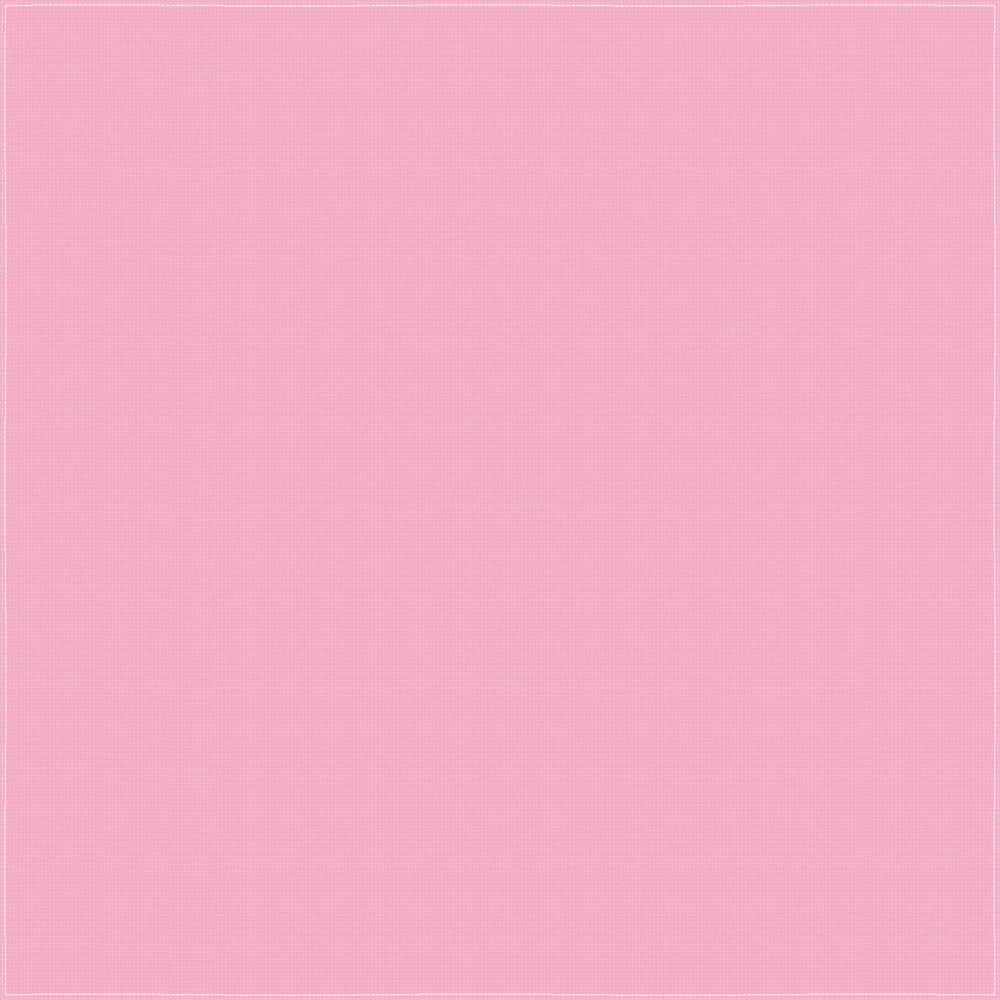 1pc Light Pink Solid Handkerchief - Single 1pc 14x14