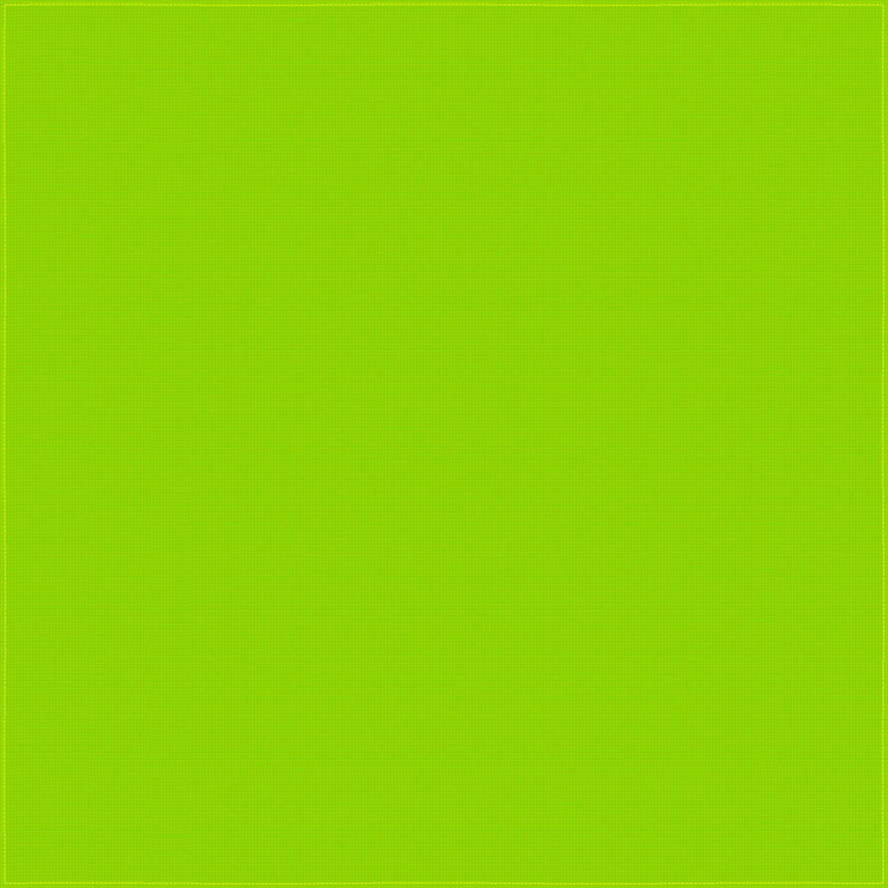 12pcs Lime Green Solid Handkerchiefs - Dozen Packed 22x22
