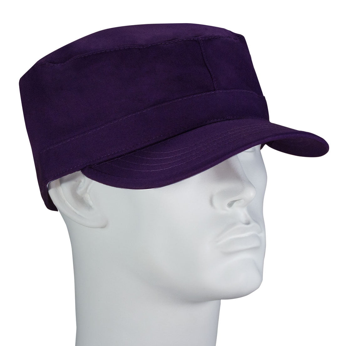 1pc Purple / Grape Army Hat - Single Piece