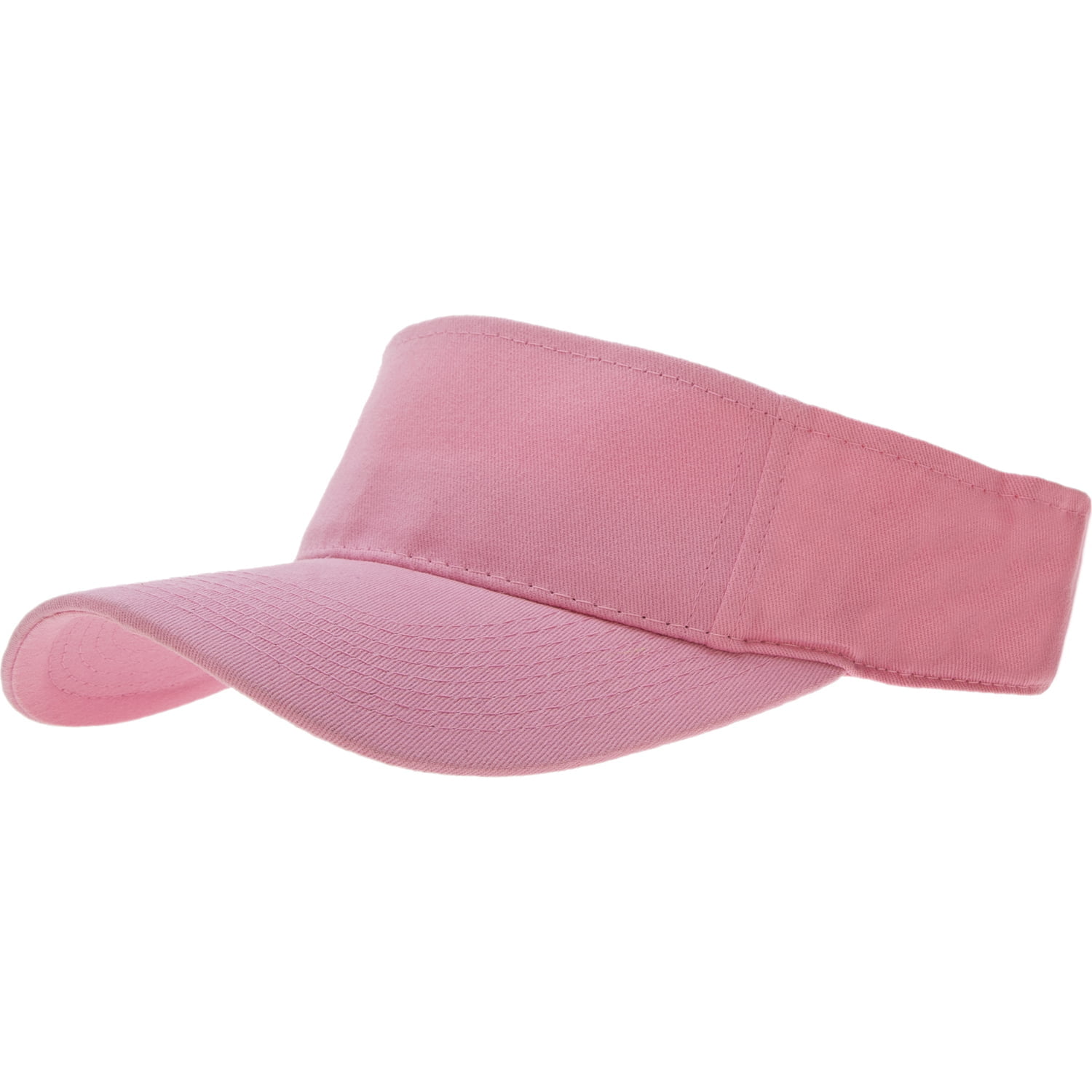 1pc Light Pink Sun Visor Hat - Single Piece