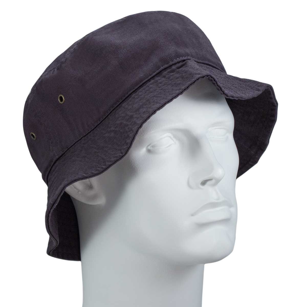 Dark Grey Bucket Hat - Single 1pc - LXL