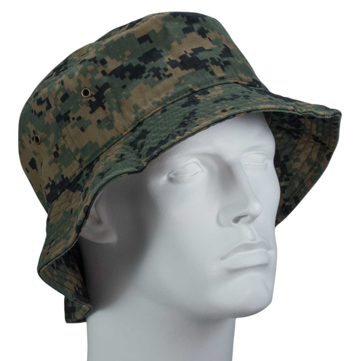 Digital Woodland Camo Bucket Hat - Single 1pc - LXL