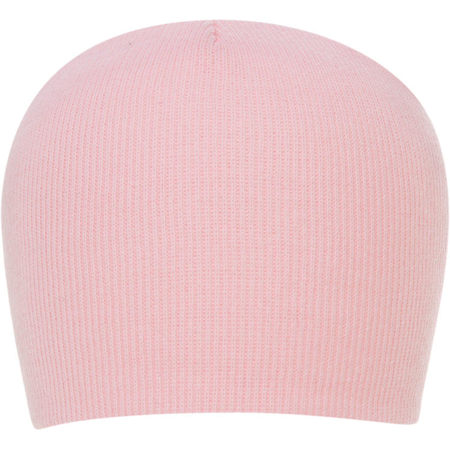 1pc Solid Light Pink Beanie Winter Knit Hat - Made in USA - Single Piece